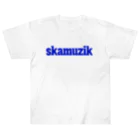 skamuzik a go goのskamuzikアオ ヘビーウェイトTシャツ