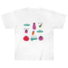 Aランチサラダ付SHOPの夏野菜たち Heavyweight T-Shirt