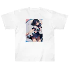 sugar01evilのDive into Girls #2 ヘビーウェイトTシャツ