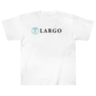 NPO法人LARGOのNPO法人LARGO 公式ロゴアイテム（横） Heavyweight T-Shirt