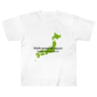 Walk around JapanのWalk around Japan Heavyweight T-Shirt