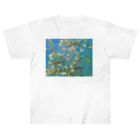 世界の名画館 SHOPのゴッホ「花咲くアーモンドの木の枝」 ヘビーウェイトTシャツ