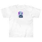 ttsststtttttの可愛いボーカロイド風の女の子 ヘビーウェイトTシャツ