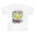 みなとまち層の世界のドラゴンたち Heavyweight T-Shirt