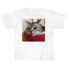 ねこノートのあごのせ寝 Heavyweight T-Shirt