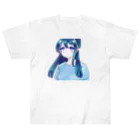 the blue seasonのリブラ ヘビーウェイトTシャツ