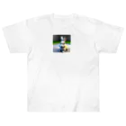 動物好きのともやのかわいい兎の3Dイラストグッズ Heavyweight T-Shirt