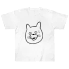 まがおのびっくりねこ Heavyweight T-Shirt