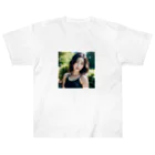 AI美女（appurin）公式グッズの斎藤綾華 Heavyweight T-Shirt