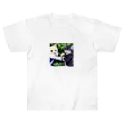 Haniwanの殴り愛猫 Heavyweight T-Shirt