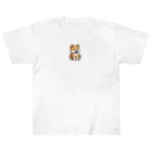 柴まるの保護者の子ども好きの柴まるくん Heavyweight T-Shirt