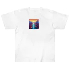 pixel-martの夕日 Heavyweight T-Shirt