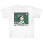 #とちぎけんV25 Official Shopのどこでもいっしょ【青竹真中】 ヘビーウェイトTシャツ