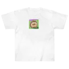 ta-haのイラストハリネズミグッズ Heavyweight T-Shirt