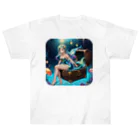 NexDreamの妖精のハロウィンフェス（人魚） ヘビーウェイトTシャツ