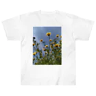 MMの黄色い春菊の花 Heavyweight T-Shirt