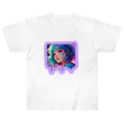 酒酔屋の爽ちゃんのneon girl Heavyweight T-Shirt