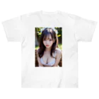 Ai-factoryのAi Dream 巨乳アジア人 ヘビーウェイトTシャツ