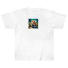 安田ワールドのハムスターのイラストグッズ Heavyweight T-Shirt