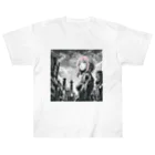 AIイラスト工房のCyberpunk_002 Osaka girl Heavyweight T-Shirt