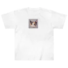 sakura0506の猫のマロンくん ヘビーウェイトTシャツ