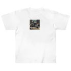 MORIXのクラッシクなバイクのグッツ Heavyweight T-Shirt