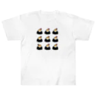 ari designの天むす時々いか天 Heavyweight T-Shirt