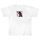 samurai-isの桜とサムライ Heavyweight T-Shirt