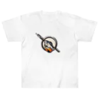 黒猫くんのラブフィッシング Heavyweight T-Shirt