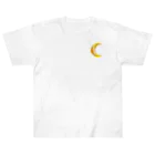  MIRACLE MOONのthe moon is the heart  Heavyweight T-Shirt