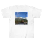 machicoの旅の風景（虹） Heavyweight T-Shirt