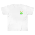 kohei_web_storeのワーミーと豆の木マッチ３グッズ　(Warmmy & the BeansNumber Merchandise) ヘビーウェイトTシャツ