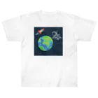 あいいろのキュートな宇宙飛行士 Heavyweight T-Shirt