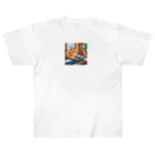 koba777のドット絵スナドリネコ Heavyweight T-Shirt