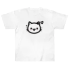 終わらない夢🌈の可愛いにゃんこ🐱💞 ヘビーウェイトTシャツ