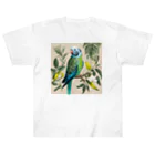 pinetreeのインコ２ ヘビーウェイトTシャツ