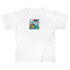 G7のショップの 幻想の浮遊アイランド コレクション（Fantastical Levitating Islands Collection） Heavyweight T-Shirt