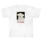 プンのお惣菜の寝たフリ犬 Heavyweight T-Shirt