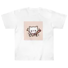 mini_asuのCut 猫 Heavyweight T-Shirt