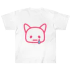 petitringo -プチリンゴ-のなぁご泣いちゃった ヘビーウェイトTシャツ