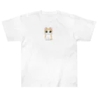 おりょうのネコちゃんグッズのかわいいアメリカンカール② Heavyweight T-Shirt