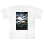 outdoor lifeのcamper  Heavyweight T-Shirt