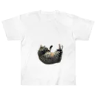 あんなちゅらるのこんなところに猫が落ちてる Heavyweight T-Shirt