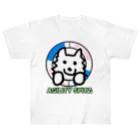 ehime@けだま&もち＆すみのAGILITY SPITZ「タイヤからこんにちは！」 Heavyweight T-Shirt