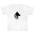 HikaGonのシルエット犬 Heavyweight T-Shirt