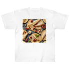 Dancing Sweets のダンシングクレープ Heavyweight T-Shirt