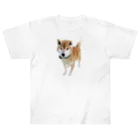 高速道路屋さんのツリ目犬 Heavyweight T-Shirt