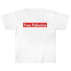 YaHabibi ShopのFree Palestine　パレスチナ解放のためのもの Heavyweight T-Shirt