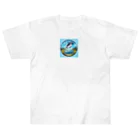 Emperor's FlightのFlying_penguin12 Heavyweight T-Shirt