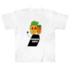 FREEDOM_PARTSのフリーダムくんとパーツくん Heavyweight T-Shirt